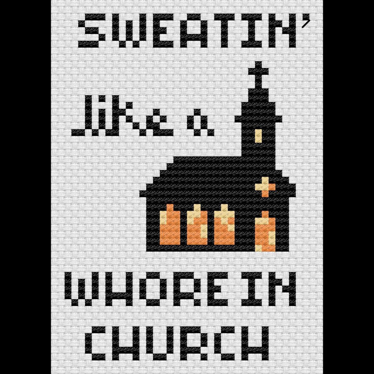 Whore in Church Pattern