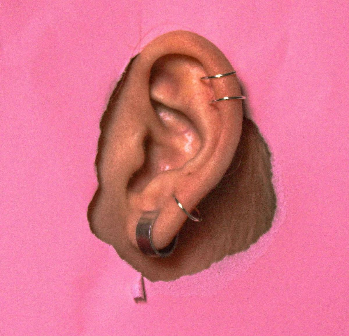 NANA fake piercings