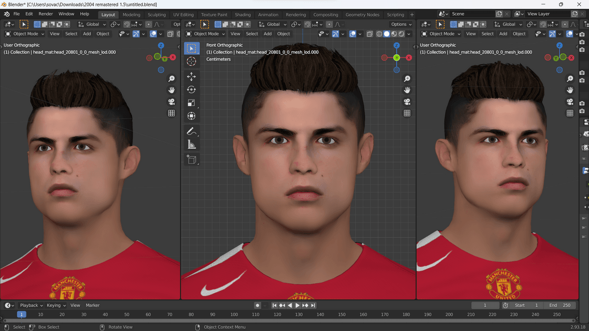 CR7 2004 V1.5 MANCHESTER UNITED FOR FC 24 V1.5