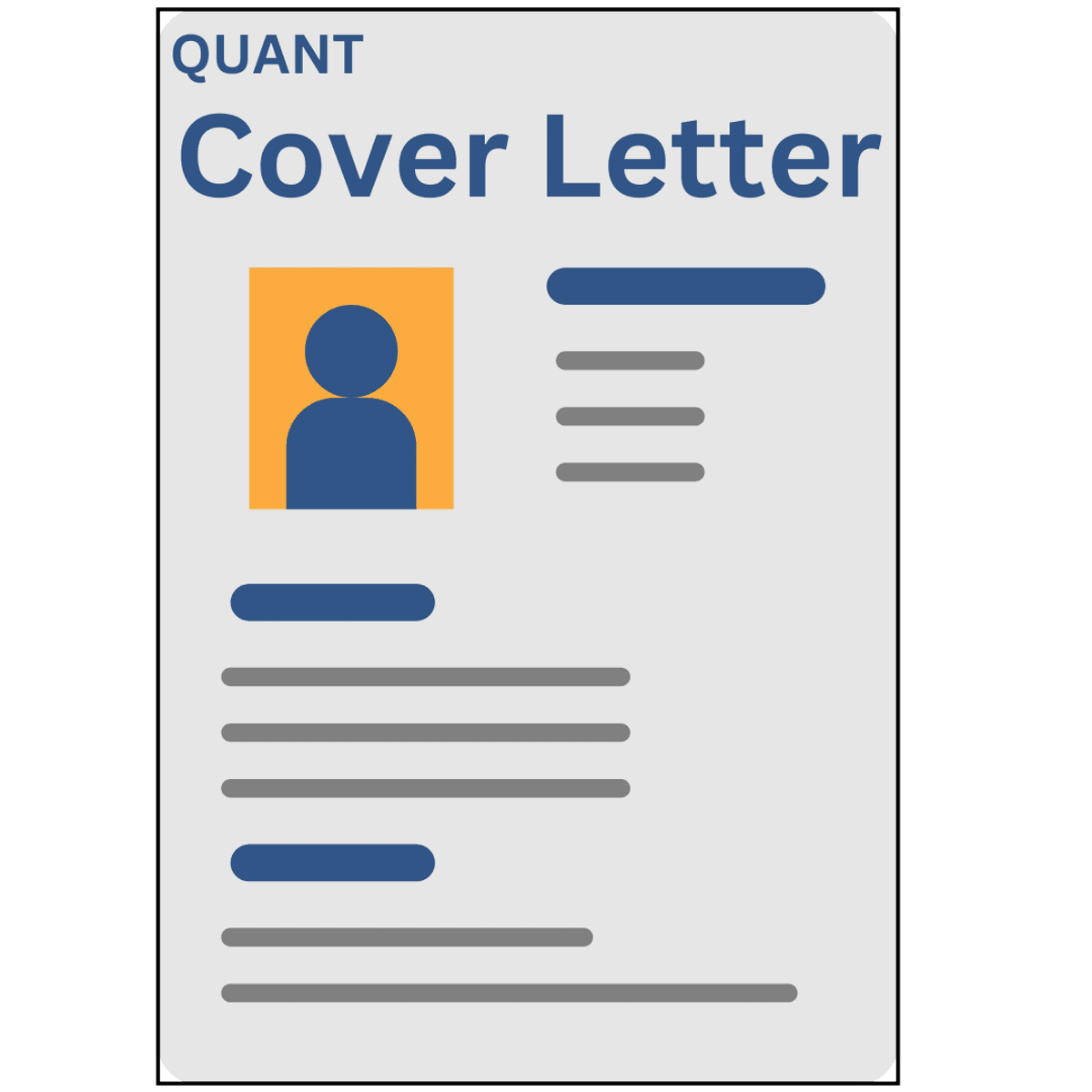 My Quant Cover Letter