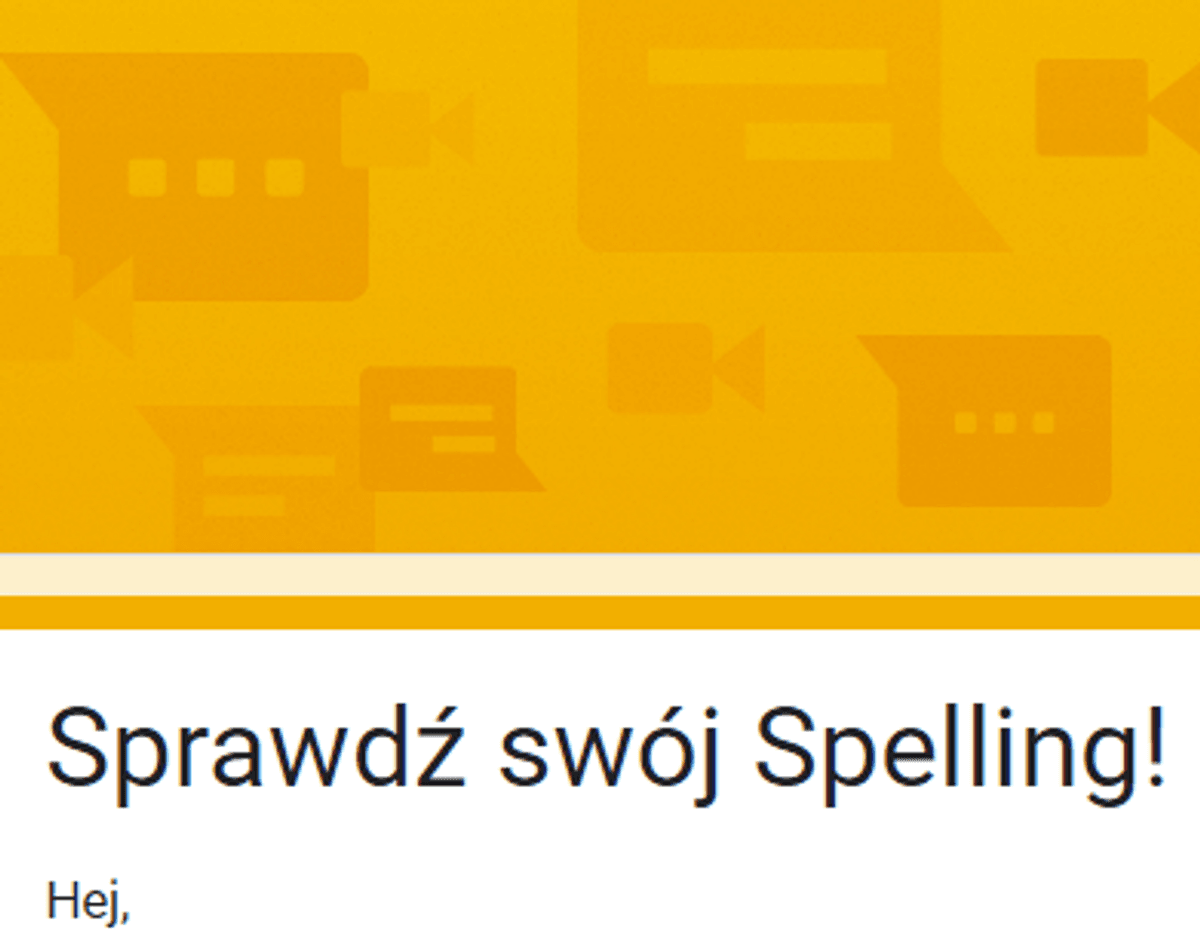 Sprawdź sw&oacute;j Spelling! (test interaktywny - dyktando)