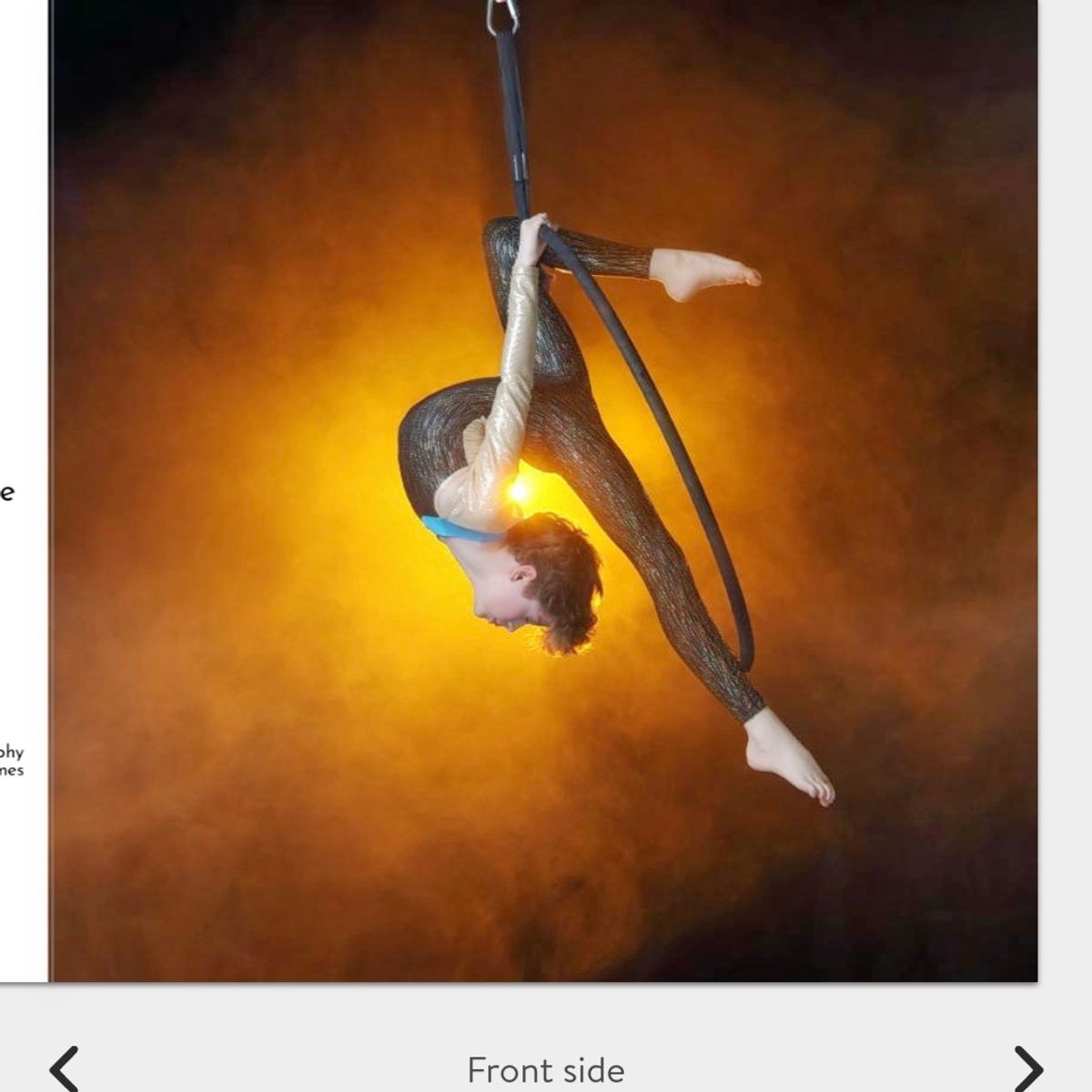 Signed Postcard | Aerial Golden Sun