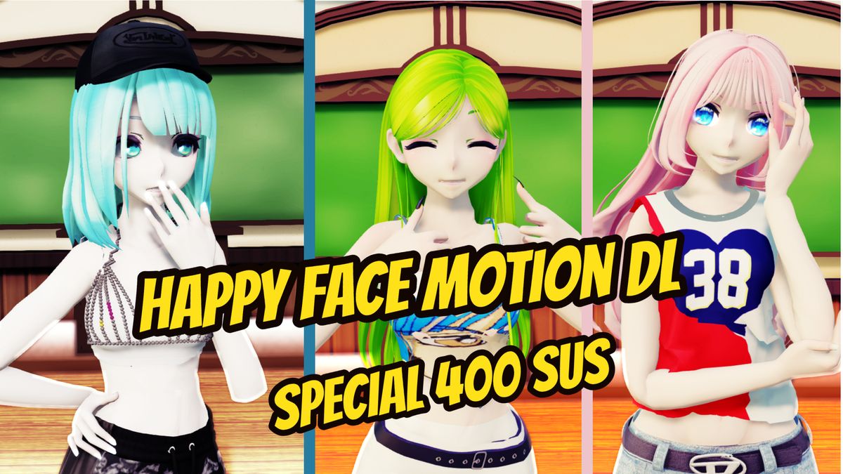 MOTION - Happy Face (KeyFrames motion)