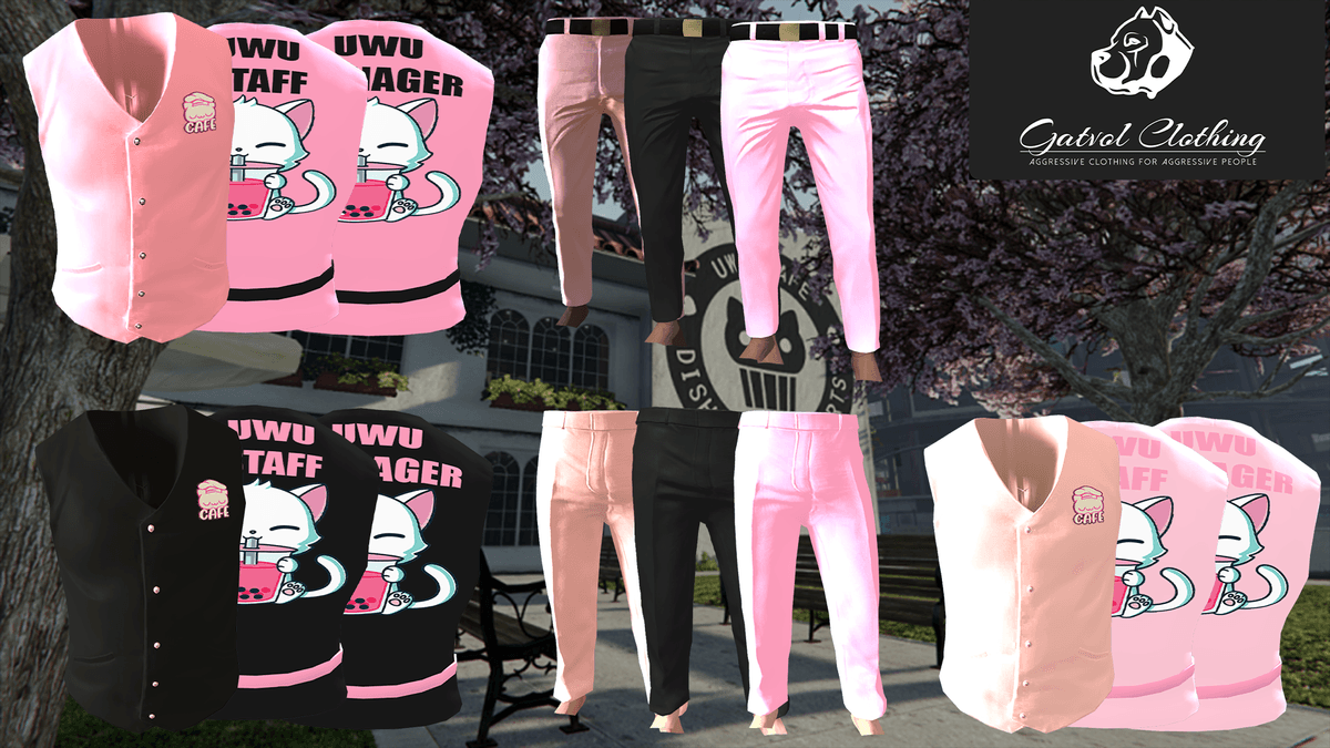 UWU Waist Coats (Male + Female)