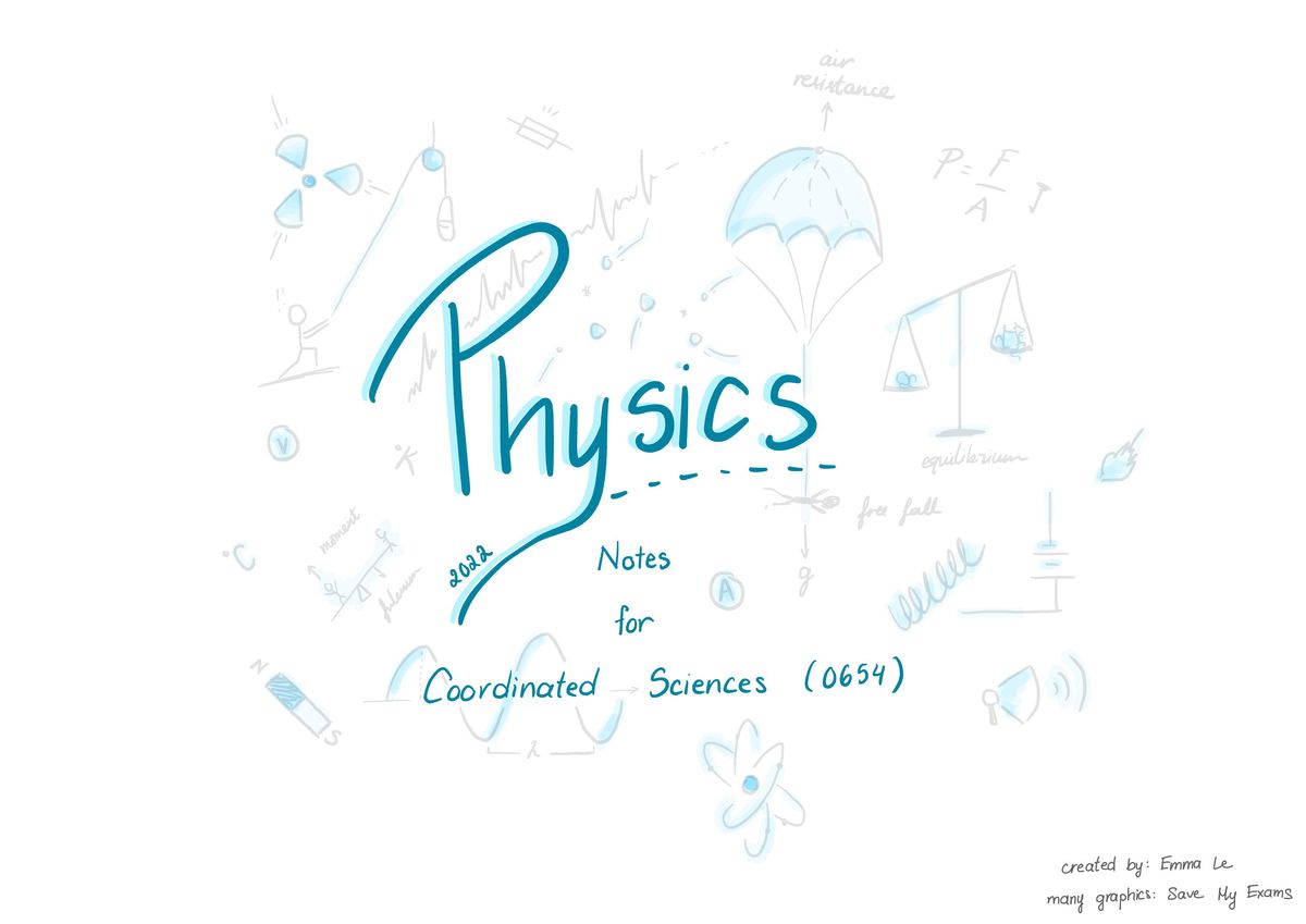IGCSE Biology, Chemistry, Maths, and Physics hand-written Notes.