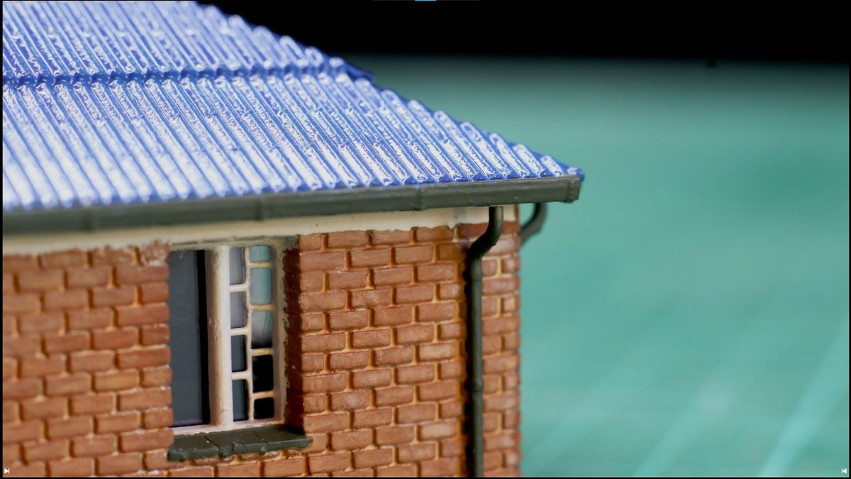 HO Scale suburban house_001