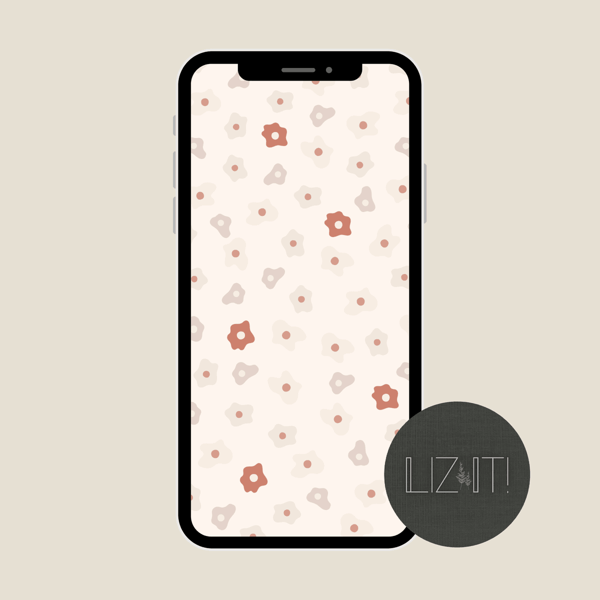 boho blob flowers