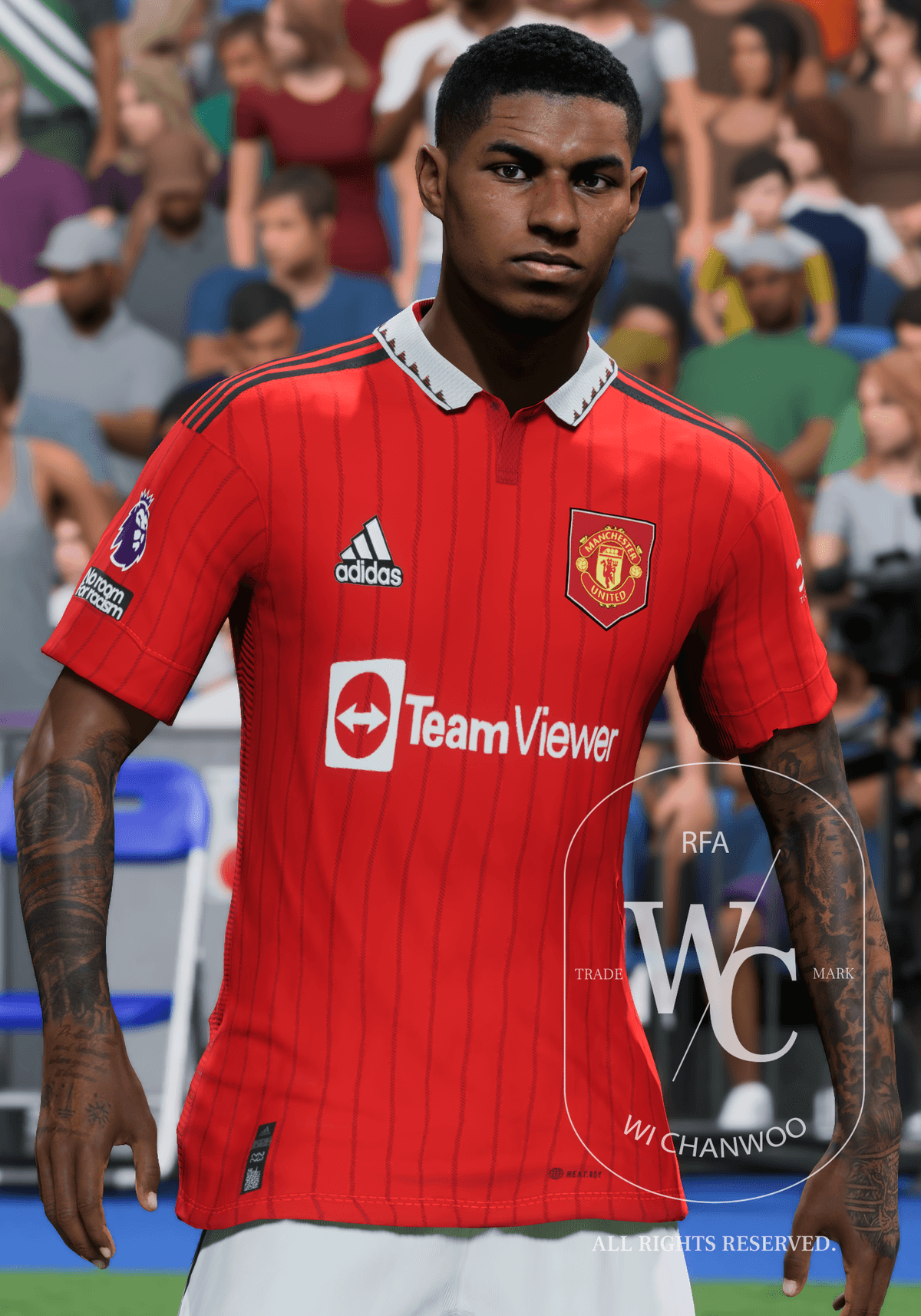 [FC24] Marcus Rashford (22-23) with tattoo - Buymeacoffee
