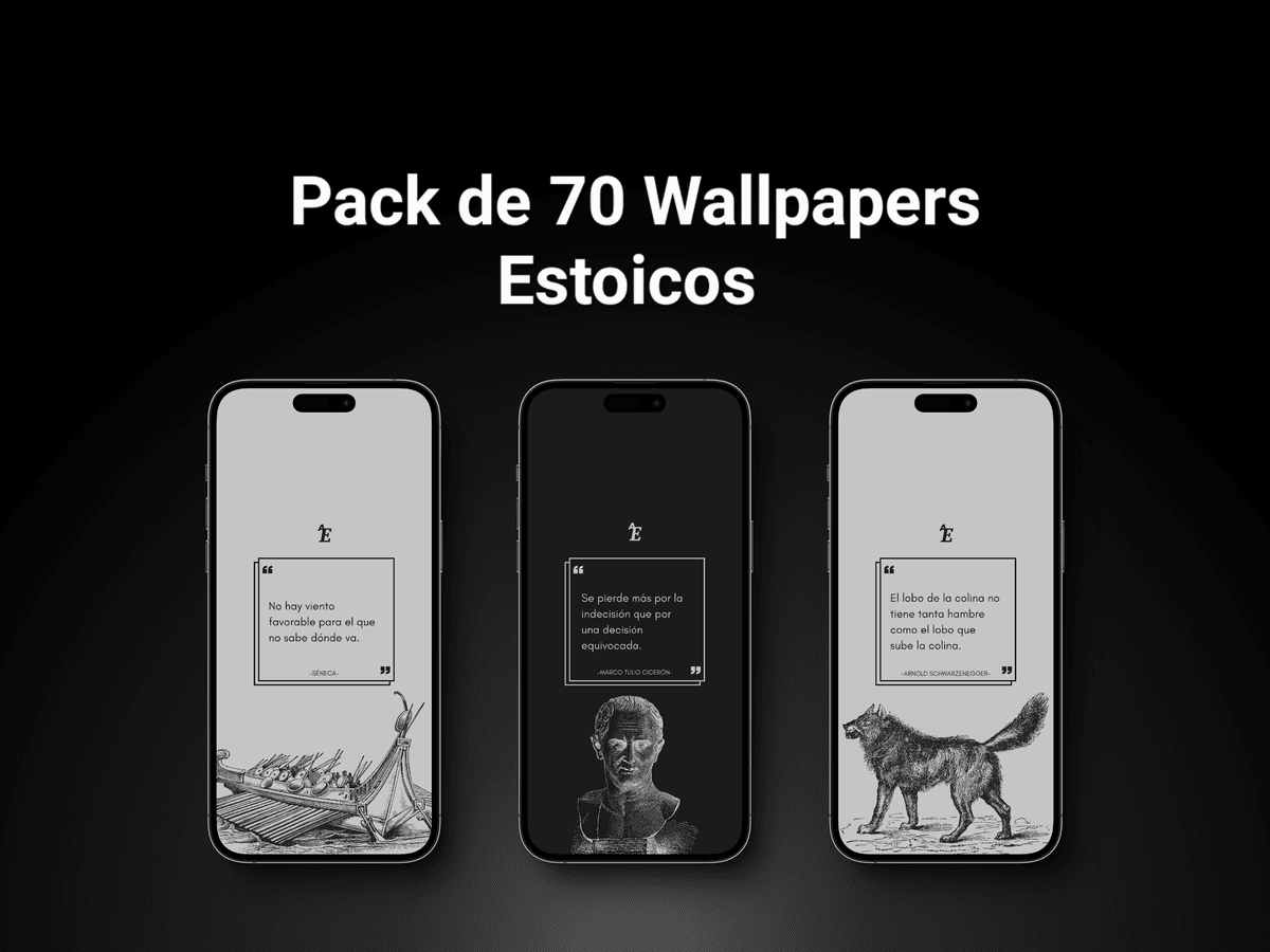70 Stoic Wallpapers Pack
