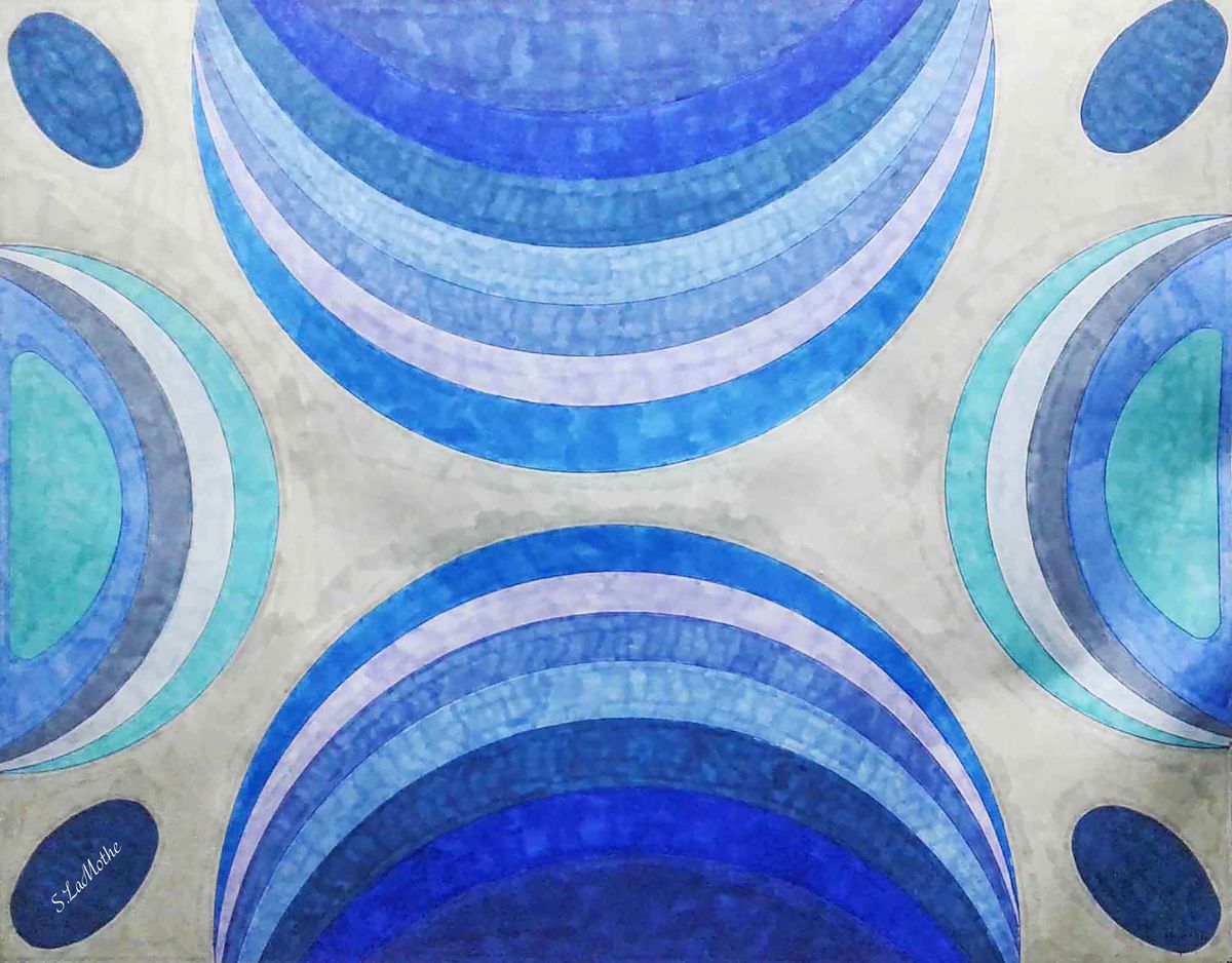 Blue Moons Original Art
