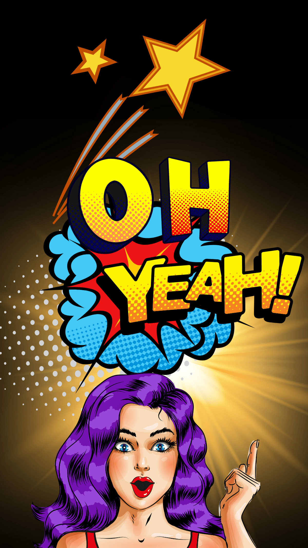 Oh Yeah! Digital Phone Wallpaper