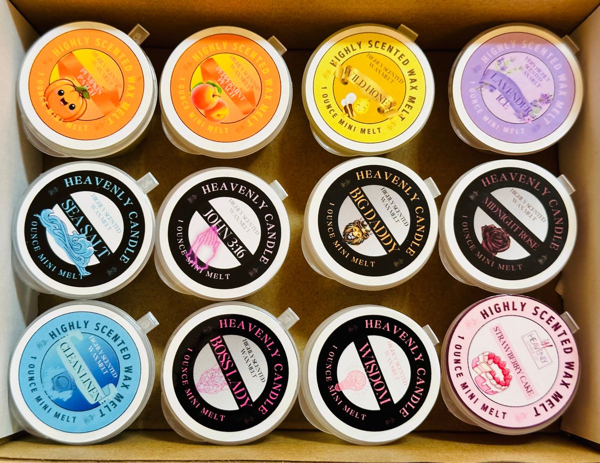 12 Assorted Wax Gel Melts