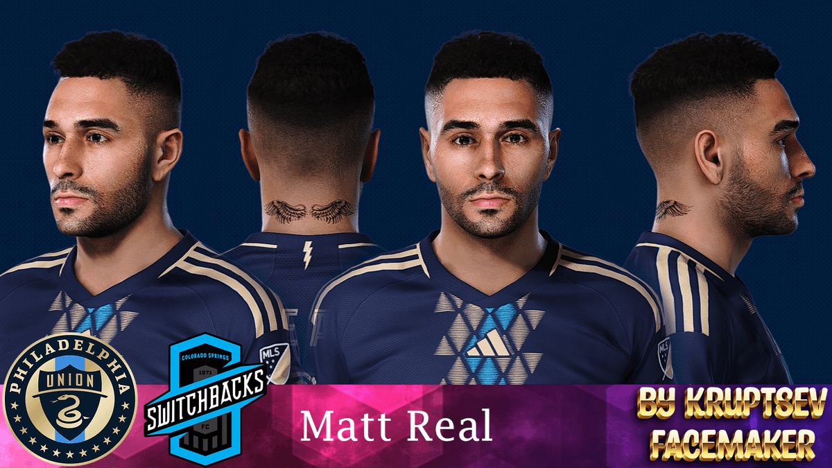 Matt Real (face + tatoo)