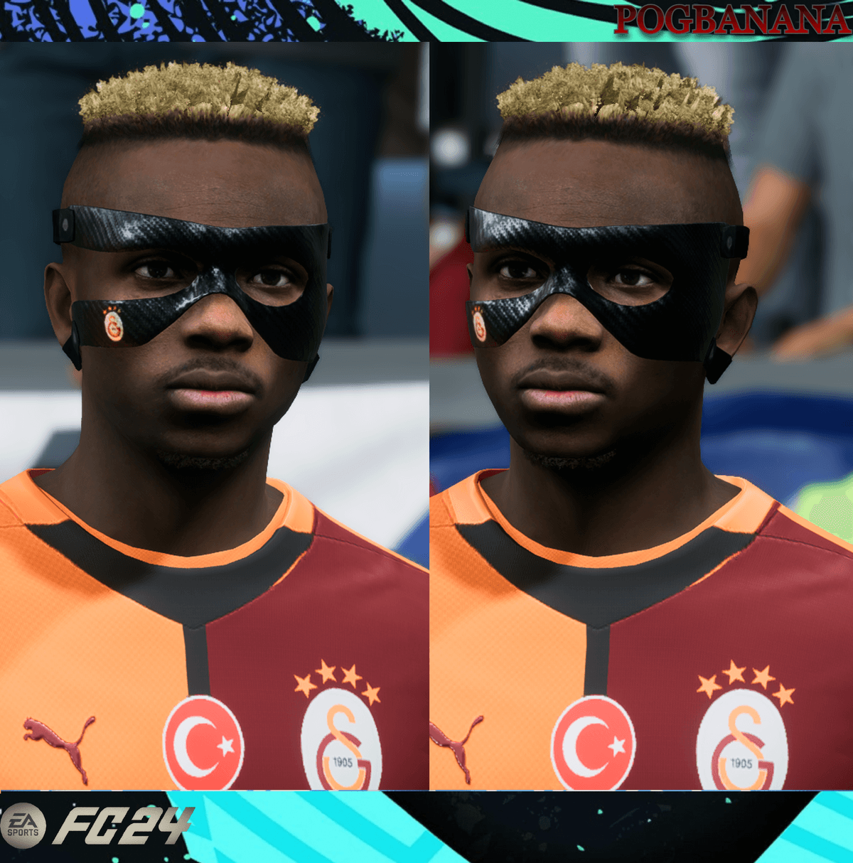 [FC 24] Victor Osimhen Galatasaray Mask