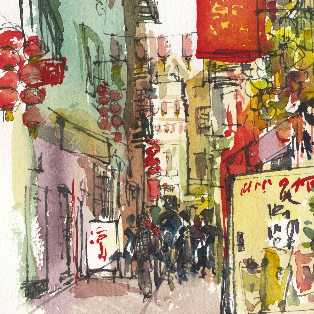 Sketching the City: Chinatown,  September 12 & 14, 2024