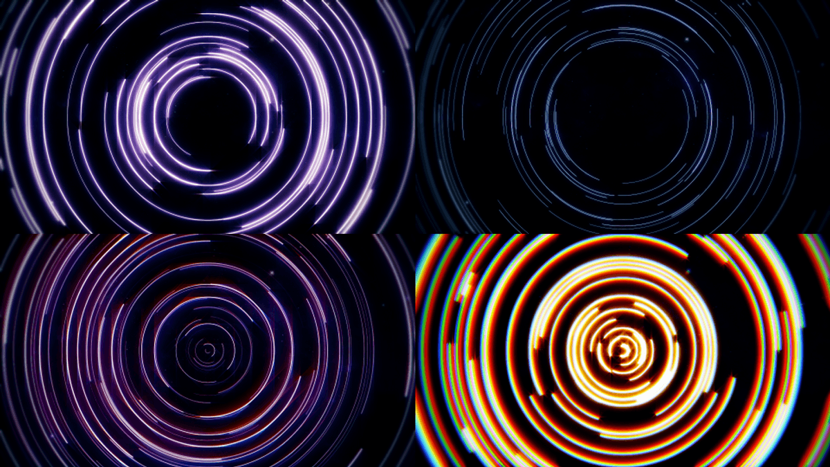 별들의 일주운동(Star Trail Motion)
