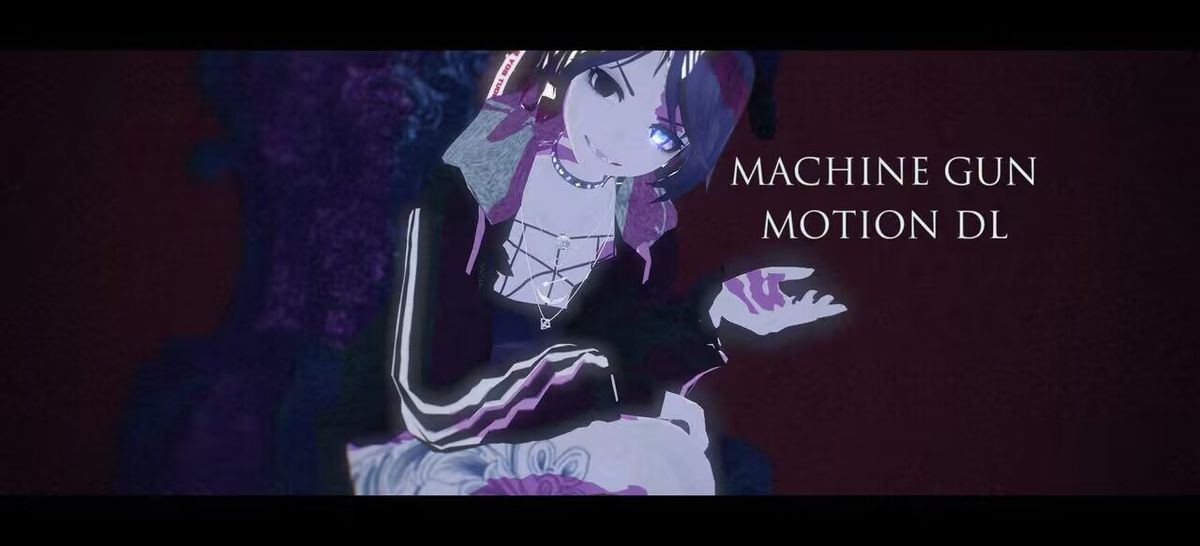 [MMD Motion]MACHINE GUN