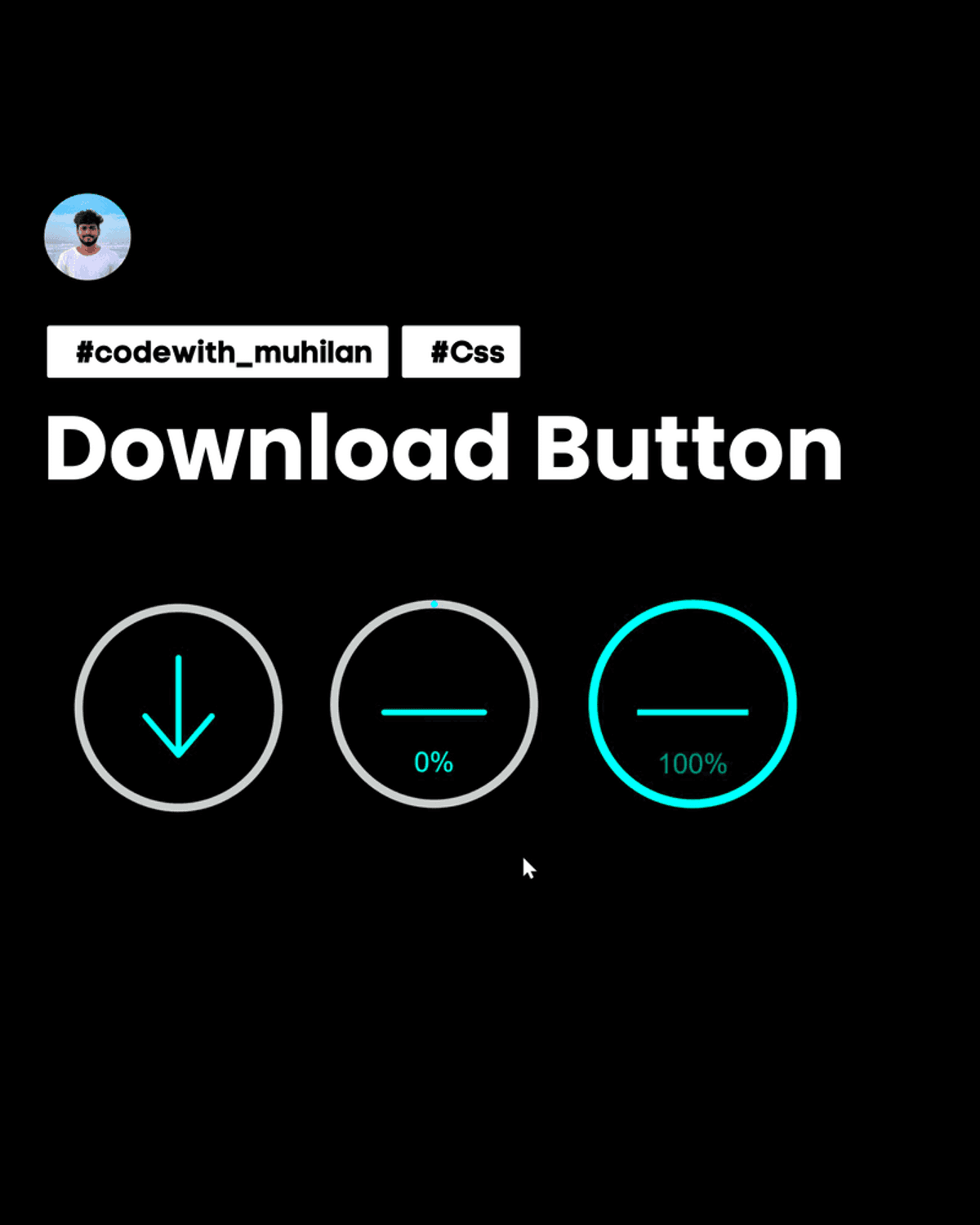 Download Button (GSAP)