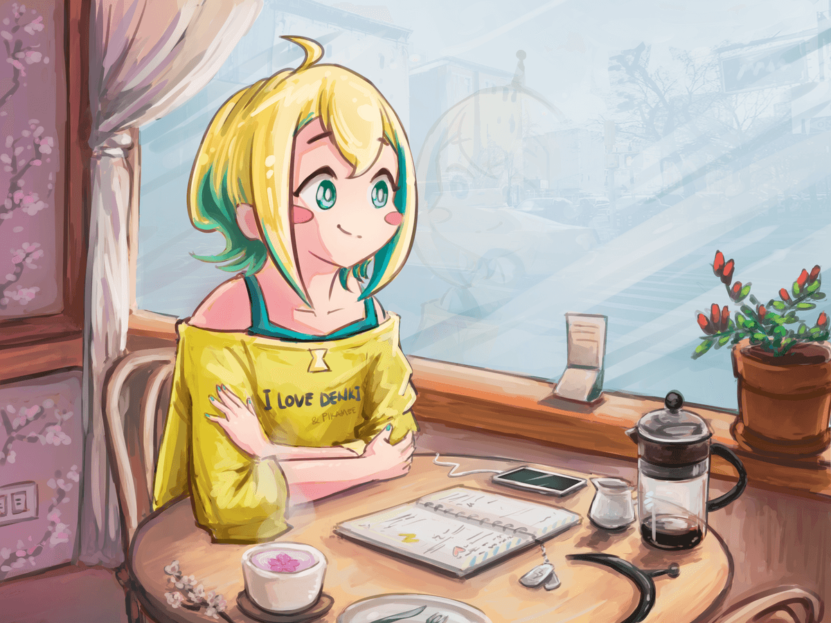 Half body Character Illustration