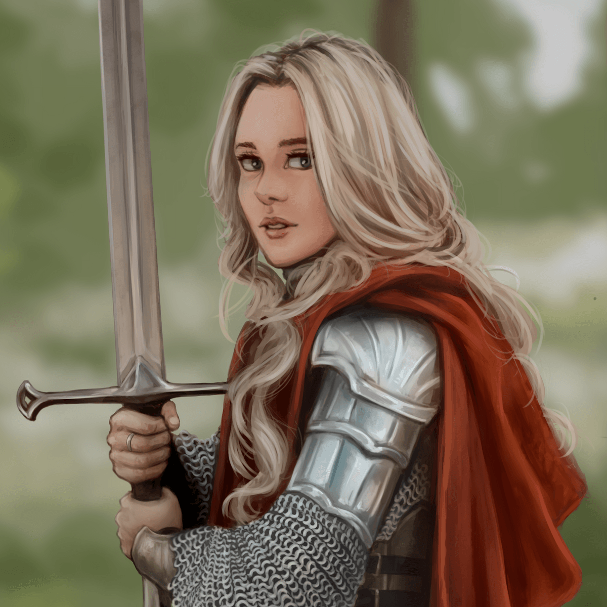Half body Character Illustration