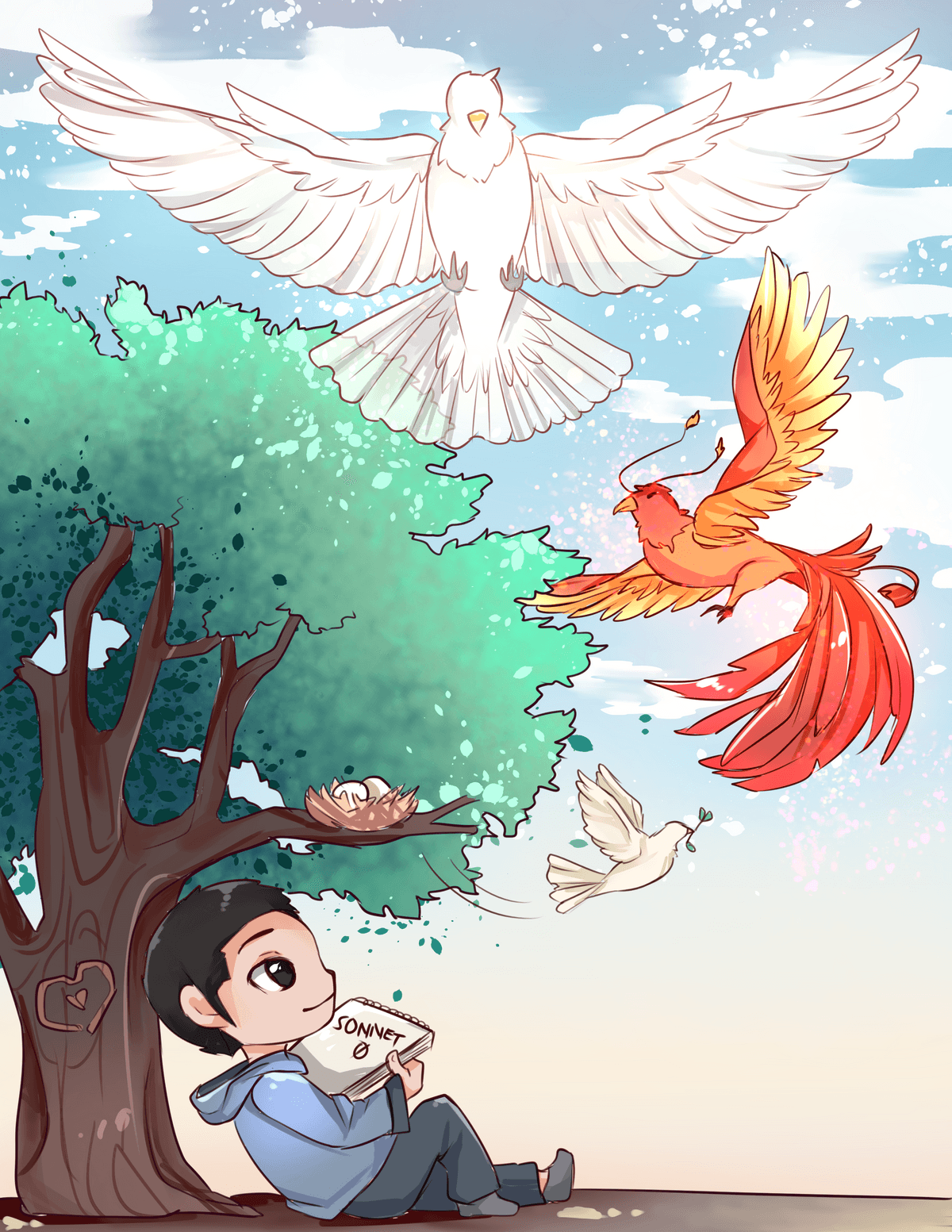 Dove Phoenix Angel (signed copy)
