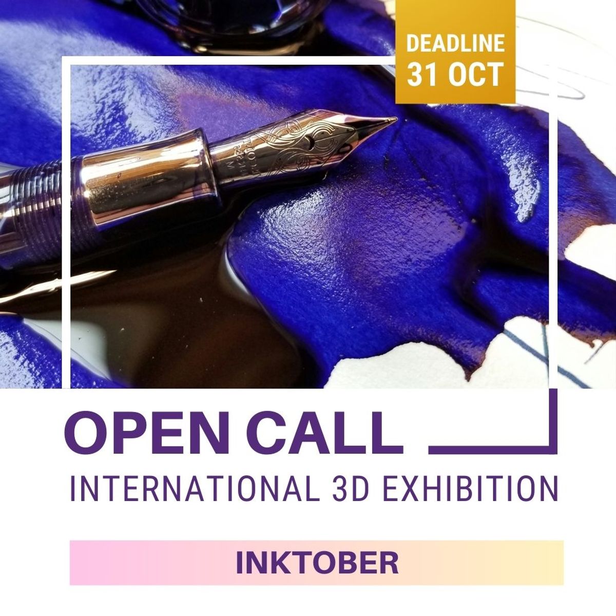 Exhibition: Inktober  (light option)