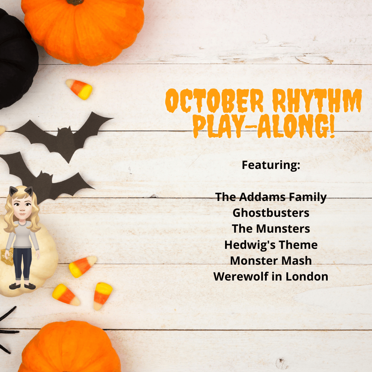 October Rhythm Play-Along