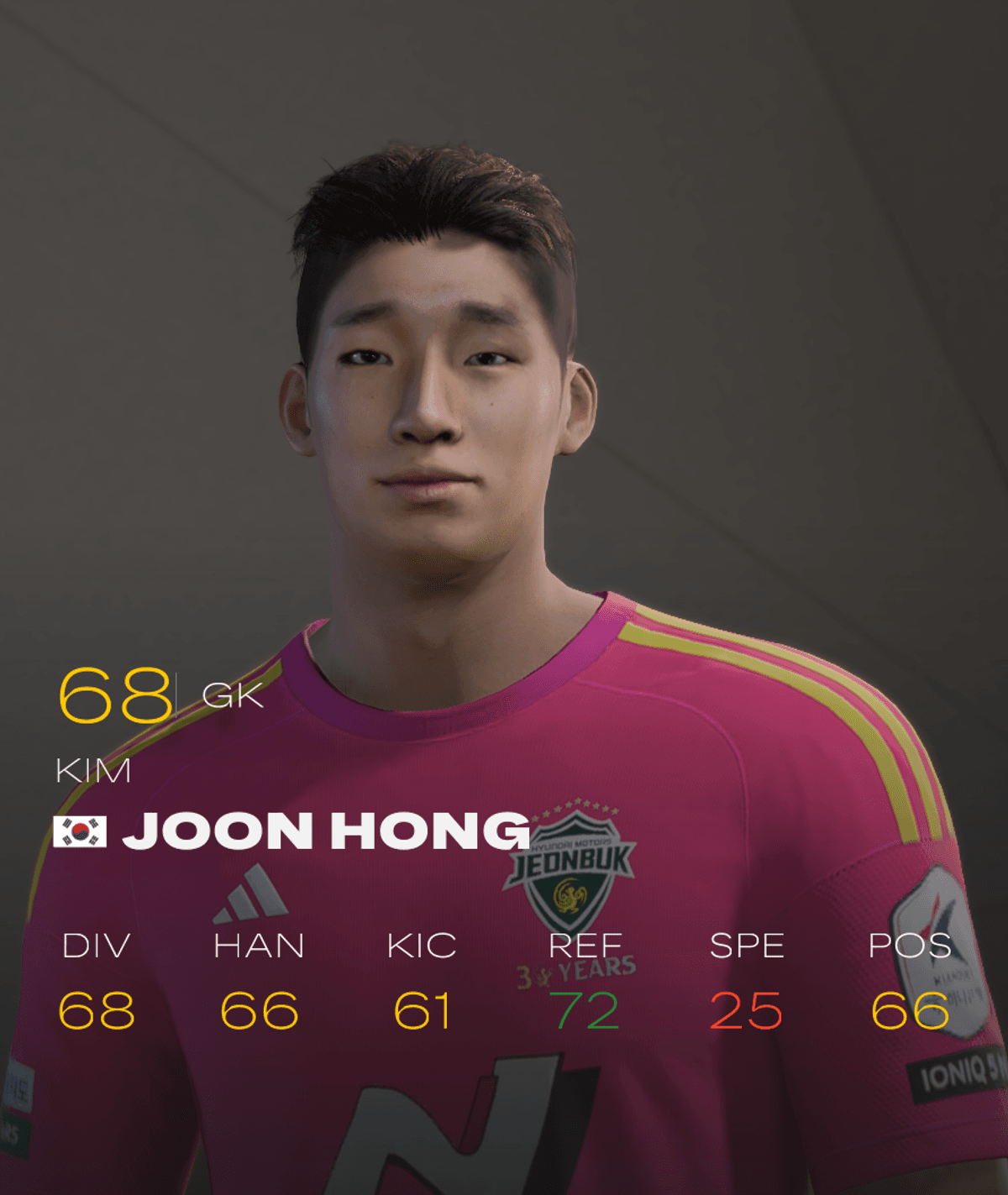 [EAFC 25] Kim Joon Hong
