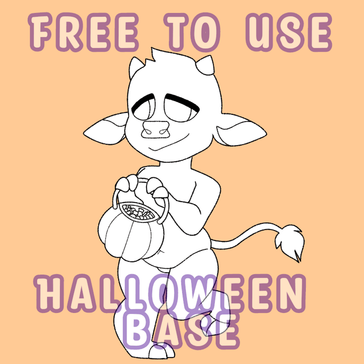 (Old) Free To Use Chibi Halloween Base