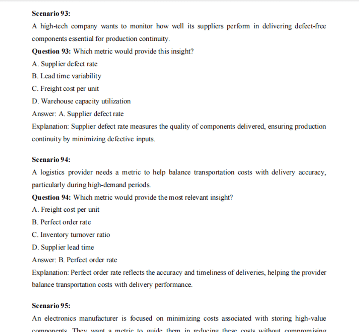 CSCP Exam Prep: 4,000+ Practice Questions & Math Problems with Detailed Explanations