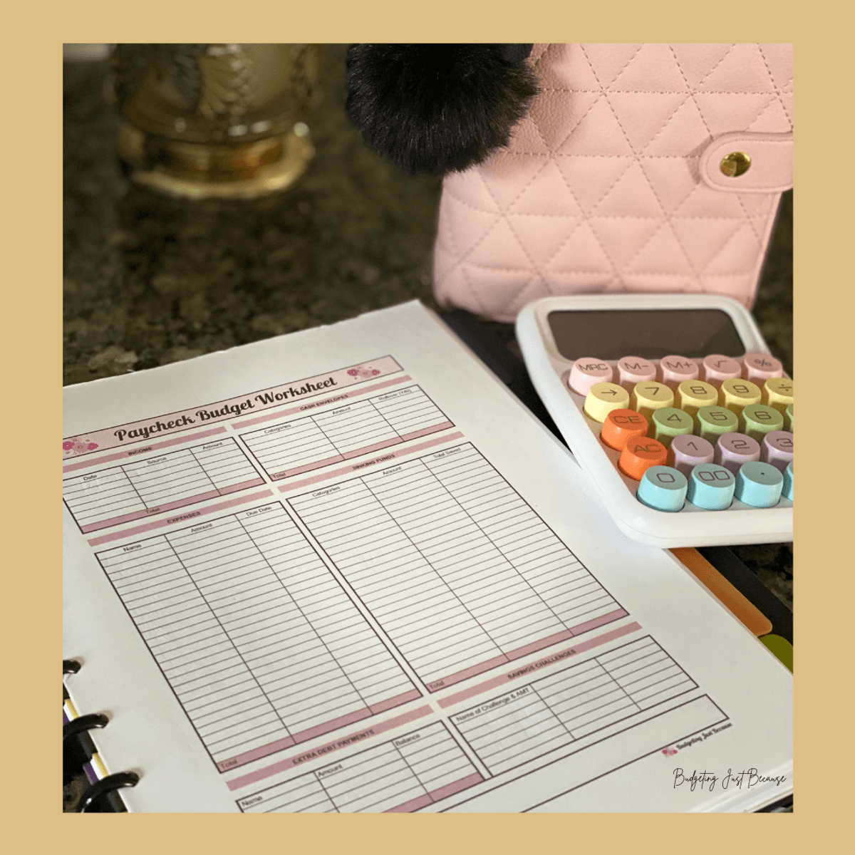 Free Budget WorkSheet