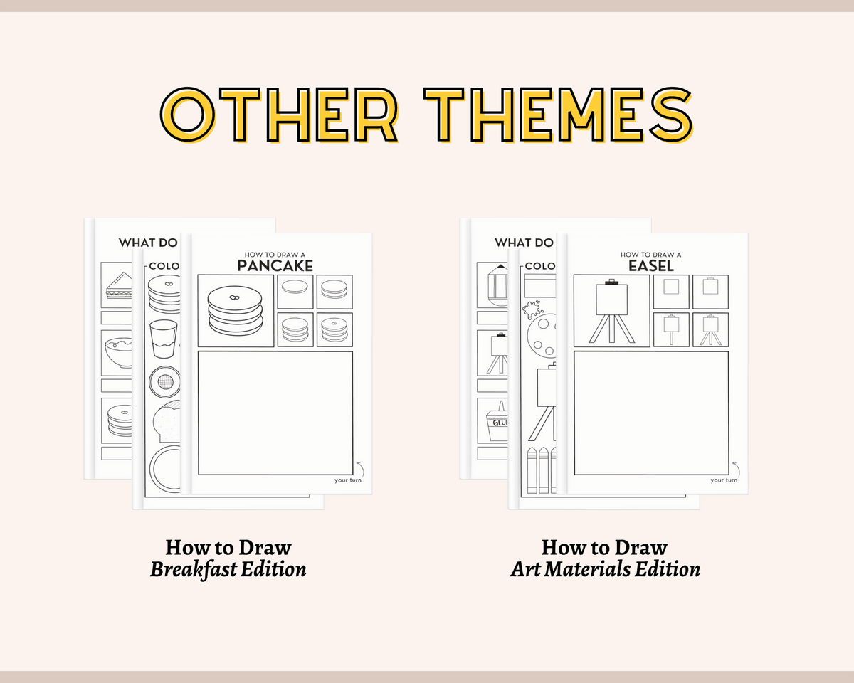 Dessert Themed: How To Draw Worksheets
