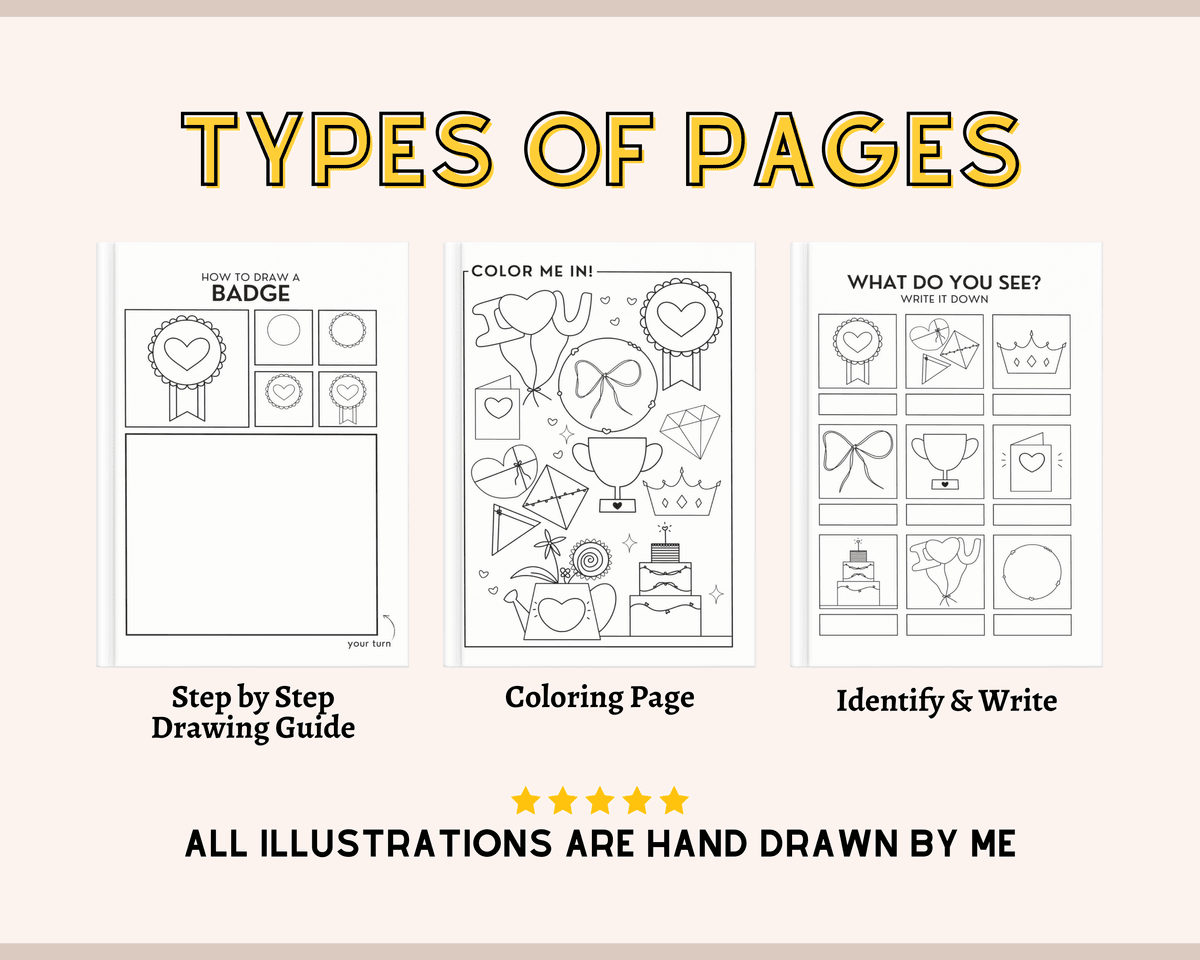 Mother's Day Themed: How To Draw Worksheets
