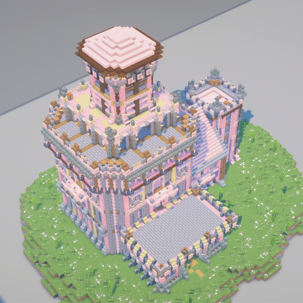 Cherry Blossom Castle - Buymeacoffee