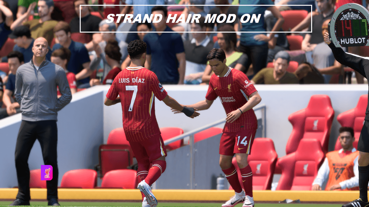 FC25 - STRAND HAIR MOD TU6.1 (Compatible MM 1.2.1)