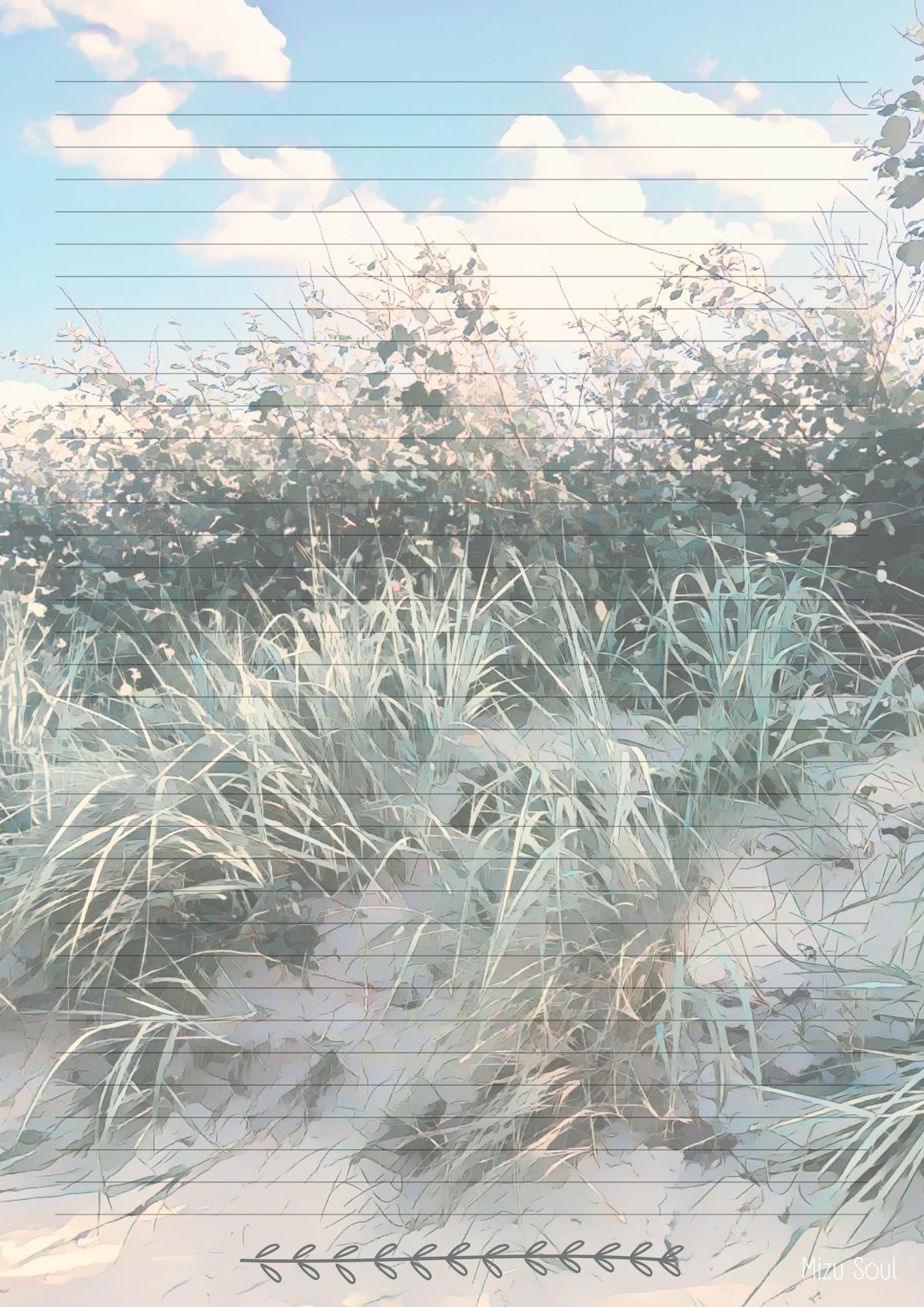 STATIONARY - sand dunes