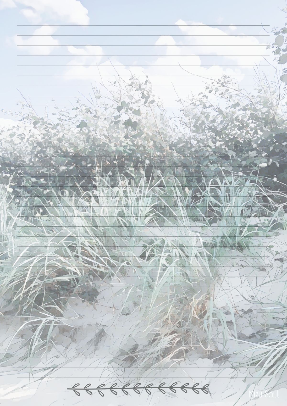 STATIONARY - sand dunes