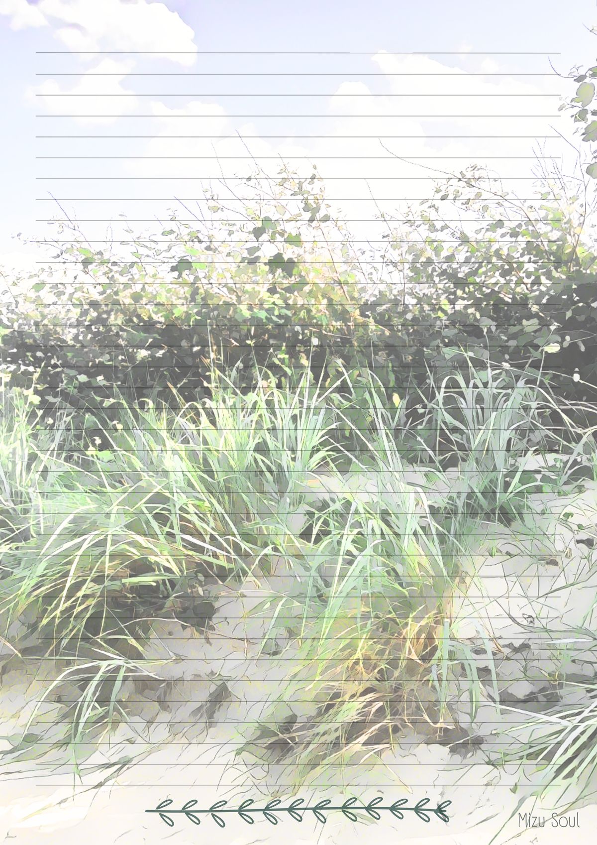 STATIONARY - sand dunes