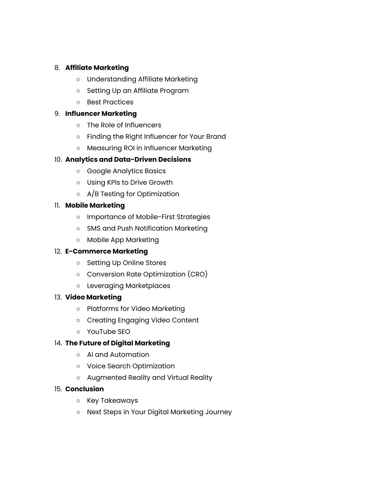 Digital Marketing: Strategies for Success