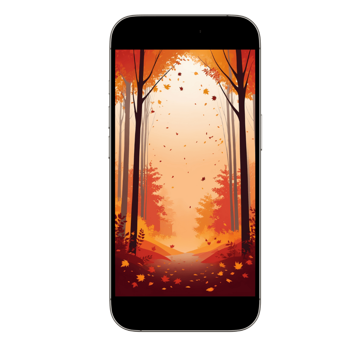 Autumn Forest Silhouette