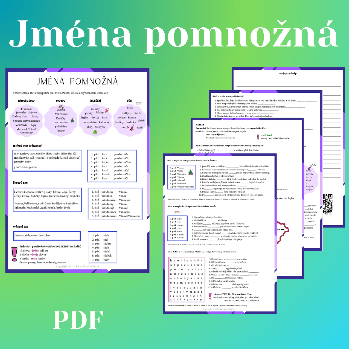 Jm&eacute;na pomnožn&aacute;