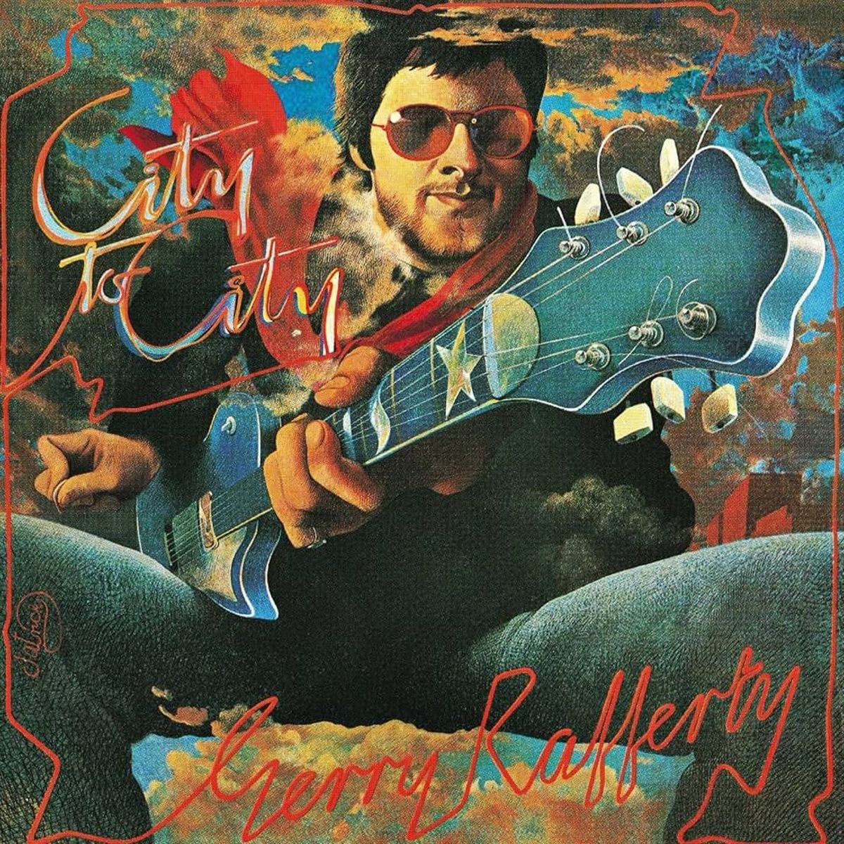 Gerry Rafferty - City to City Custom Album Cover [4K]