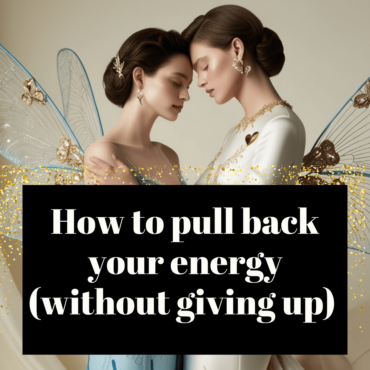 How to pull back your energy ( without giving up)