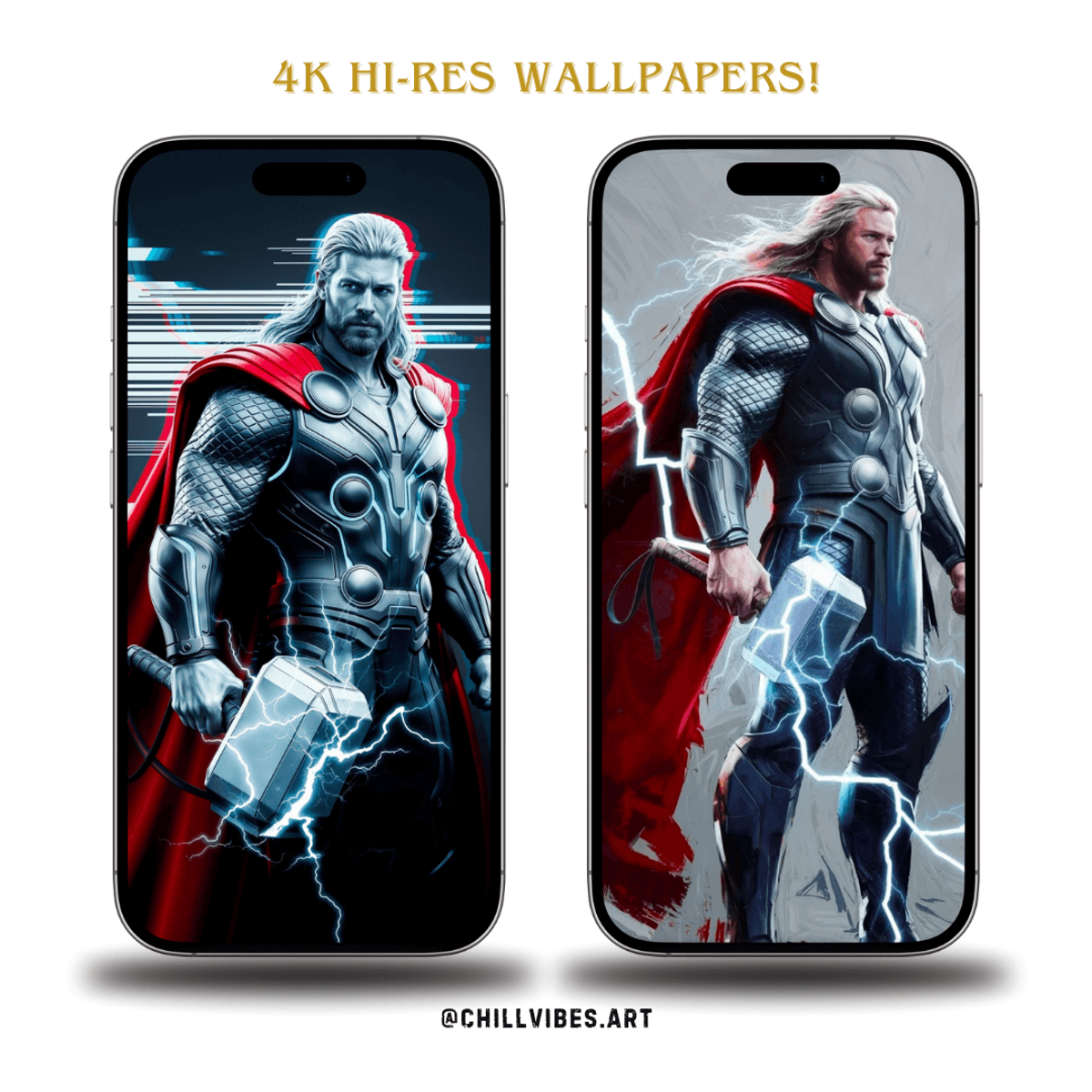 Thor 4K Wallpapers (Pack of 2) ✨