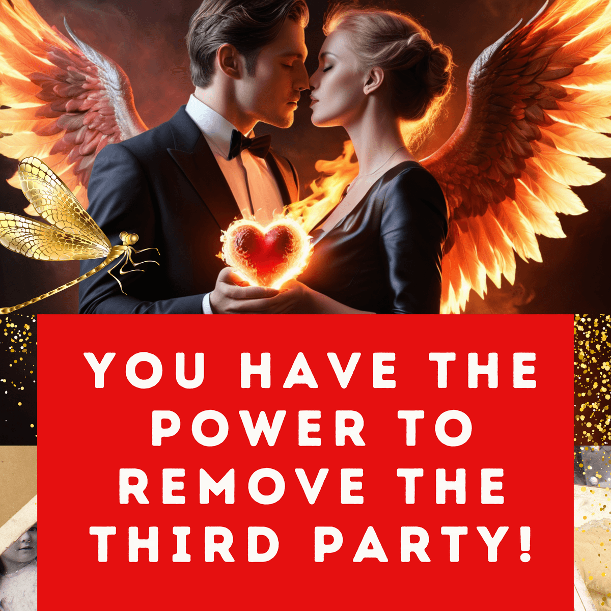 YOU have the power to remove the third party!
