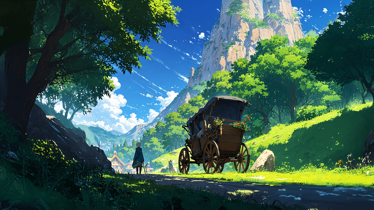 [Wallpaper] take a little step to the village