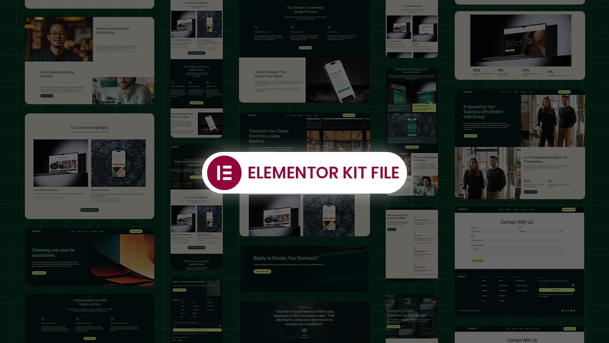 DesignIO - Elementor Kit
