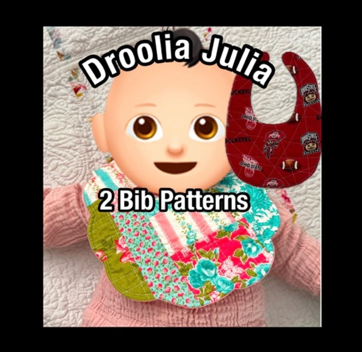 Droolia Julia Bib Pattern