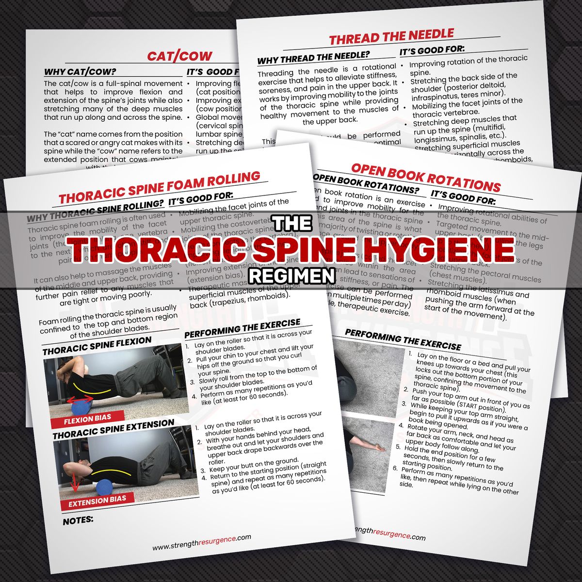 The Thoracic Spine Hygiene Regimen