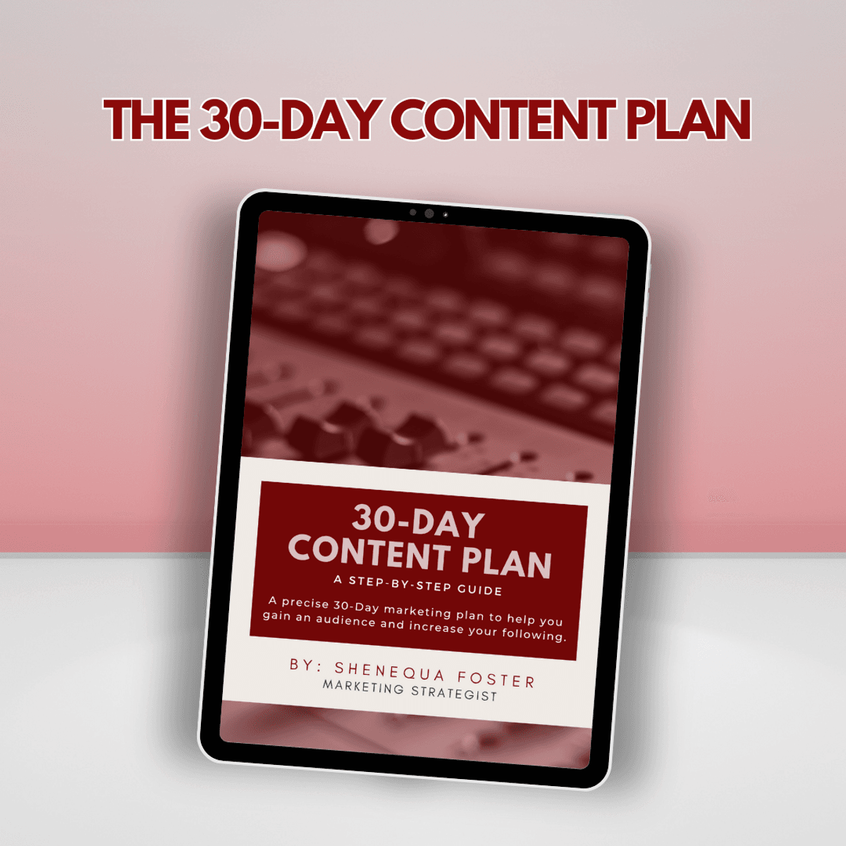 30 Day Content Plan: For Rappers